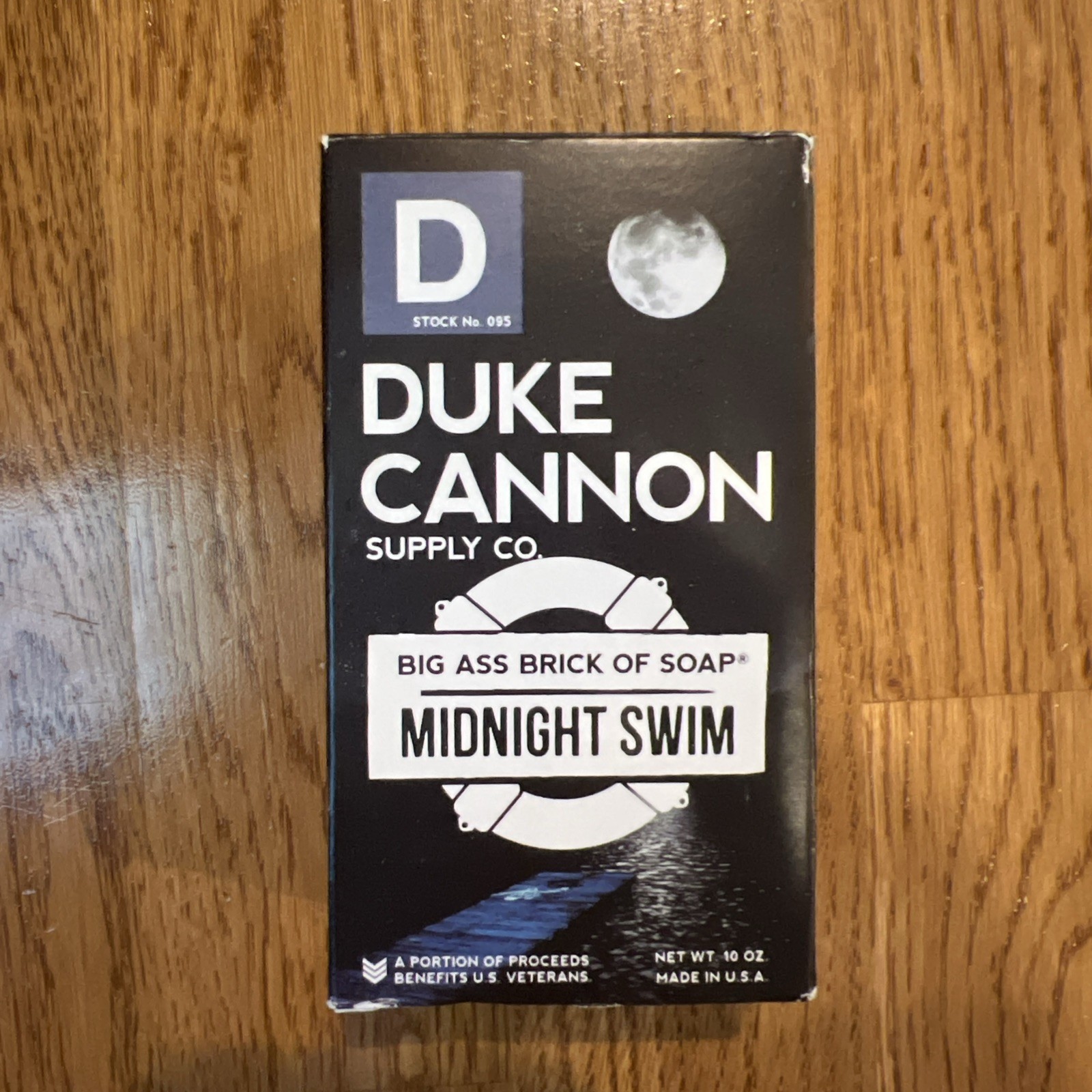 Duke Cannon Supply Co. Big Ass Brick of Soap Midnight Swim 10oz – NEW