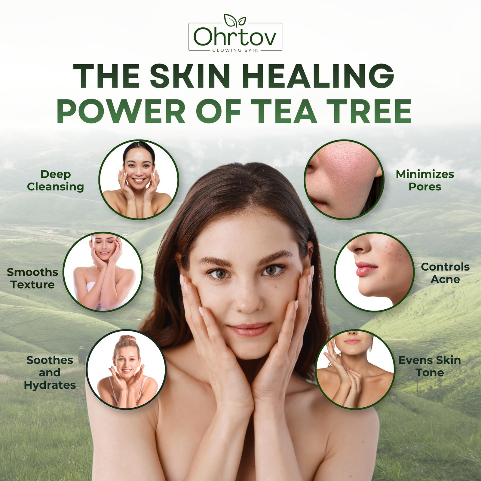Tea Tree Soap Bar – Natural Defense Tea Tree Oil Wash for Face & Body – Deeply