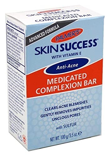 Medicated Acne Complexion Bar Sulfur Face Body Soap 3.5oz For Breakout Control