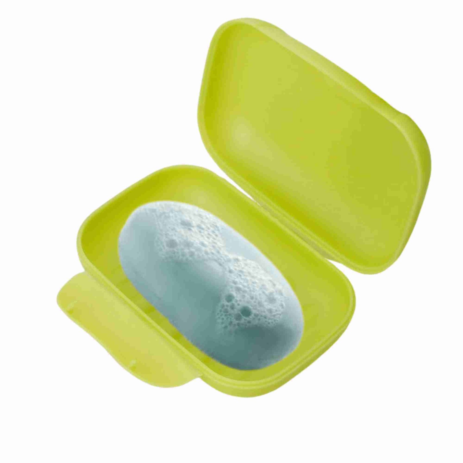 Portable Plastic Soap Leak-Proof Box Holder/Soap Dish: 1 Pack