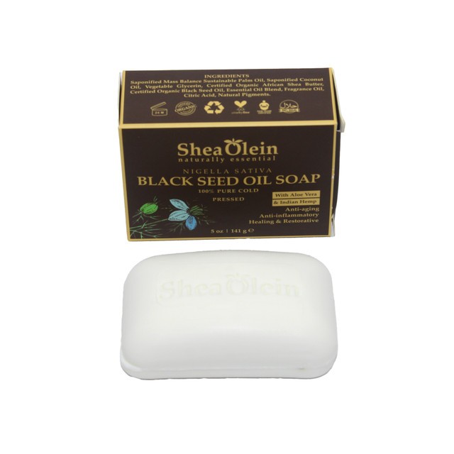Shea Olein: Black Seed Oil Soap – 5 oz