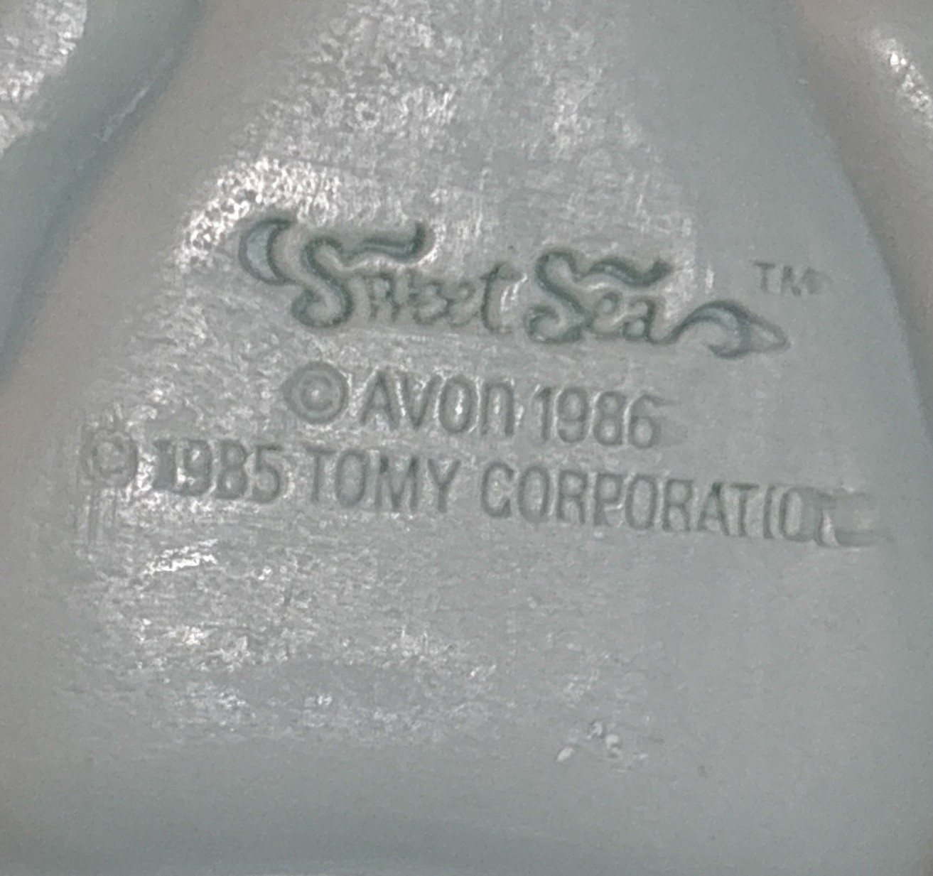 Vintage 1985 Avon Sweet Sea Bath Soap Mud Puppy Nos
