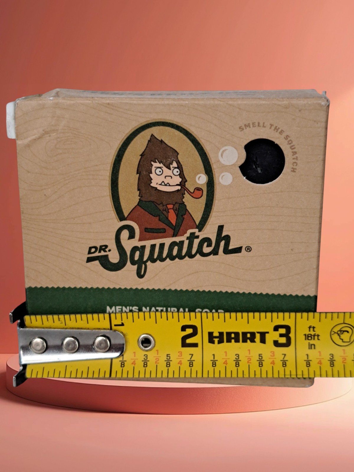 Dr Squatch Men’s Natural Soap Pine Tar 5 oz bar Heavy Grit