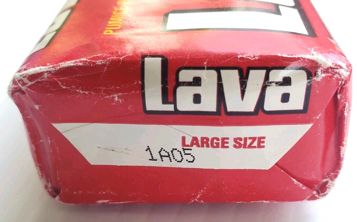 Vintage NOS Lava Heavy-Duty Hand Soap Large Size Bar Pumice Powered