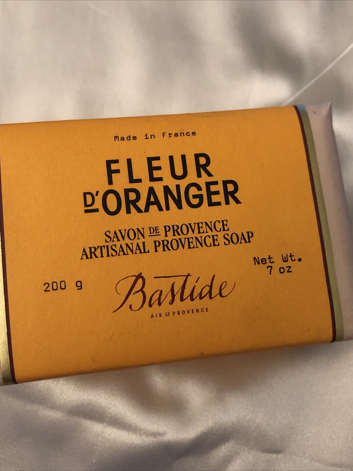 Bastide Artisinal Provence Soap Fleur D’Oranger Sealed 200g NEW