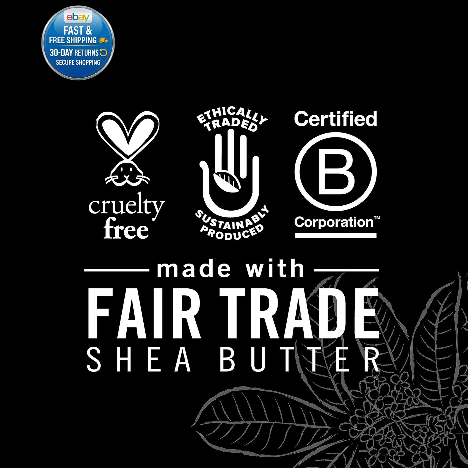 Bar Soap for Troubled Skin African 8 Ounce (Pack of 1), Black