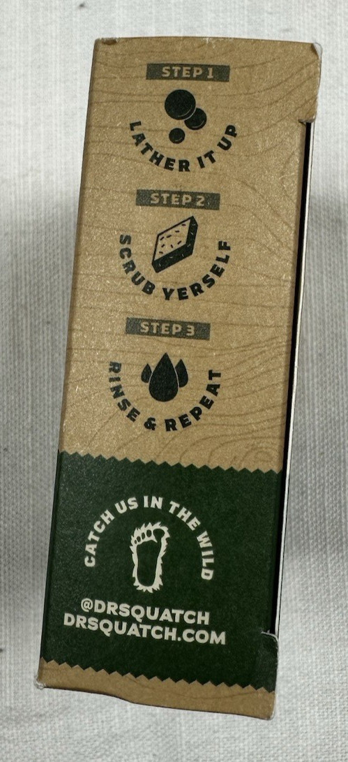 Dr. Squatch Men’s Soap Pine Tar (4 Bars) 5 Oz