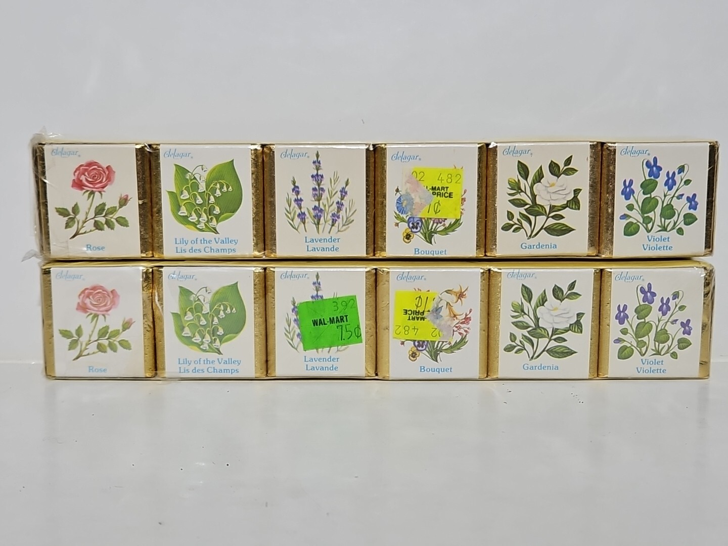 Vintage ENGLISH BATH CUBES 2 Packs Of 6 Double Cubes – Made in England ~FREESH~