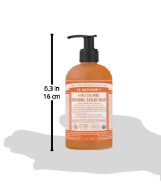 Dr. Bronner’s 4-in-1 Tea Tree Organic Sugar Soap (New)