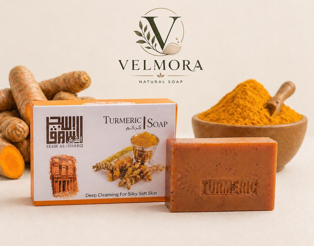 NATURAL SOAP Velmora Organic Soap Bars: Chemical-Free Skin Renewal & Deep Detox