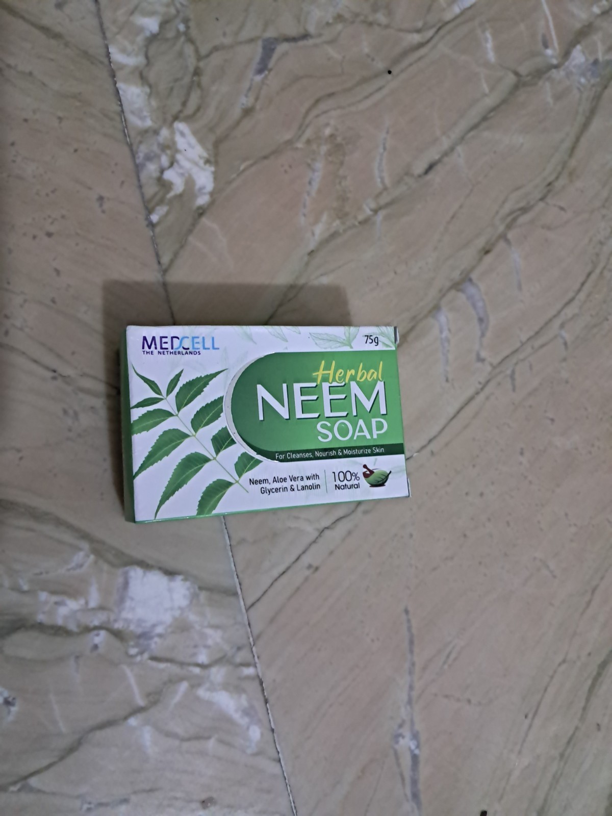 Neem Anti Scabies Soap 1 Pack – Powerful Mite & Egg Removal Treatment.