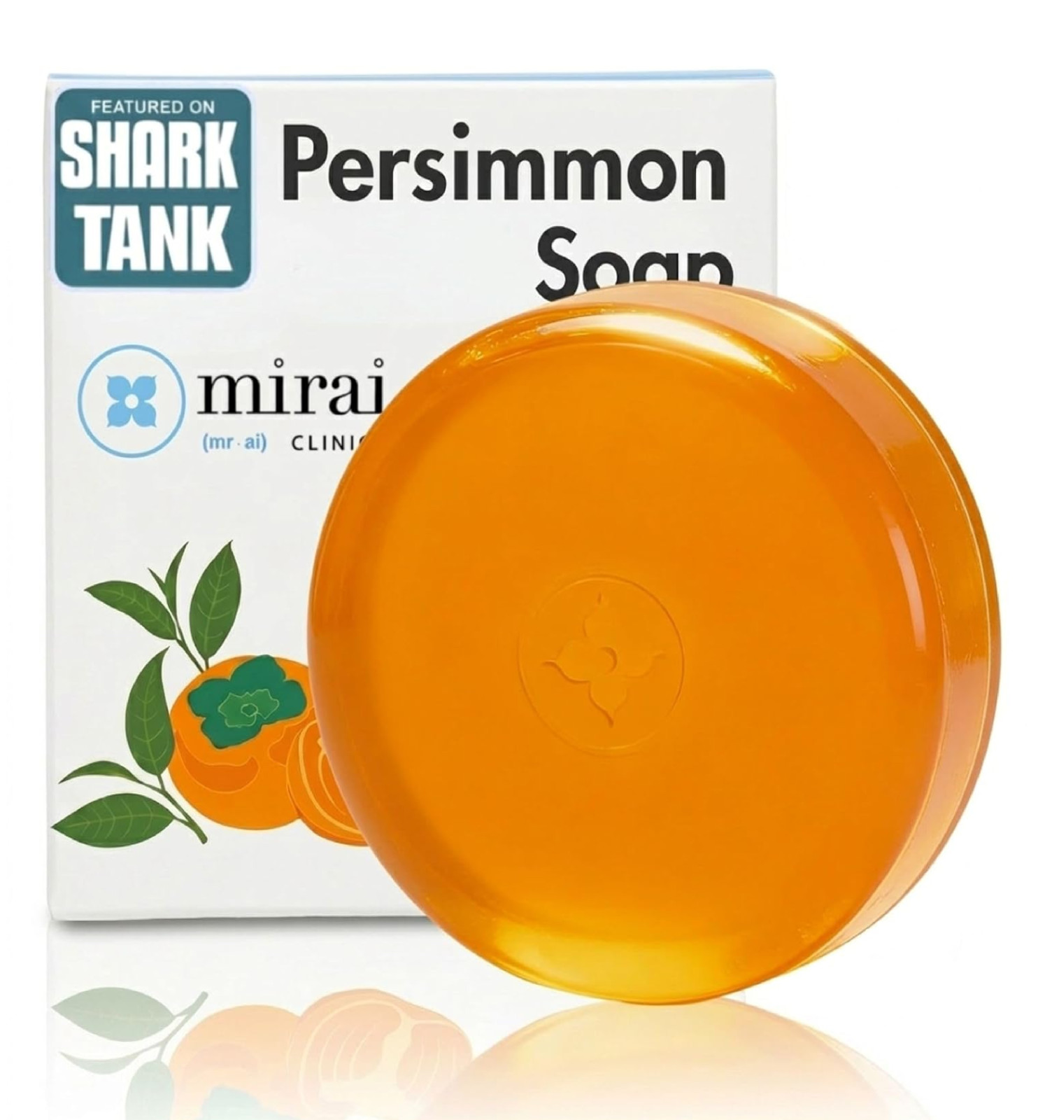 Mirai Clinical Persimmon Soap Bar for Old People Smell – Nonenal® Solution – Jap