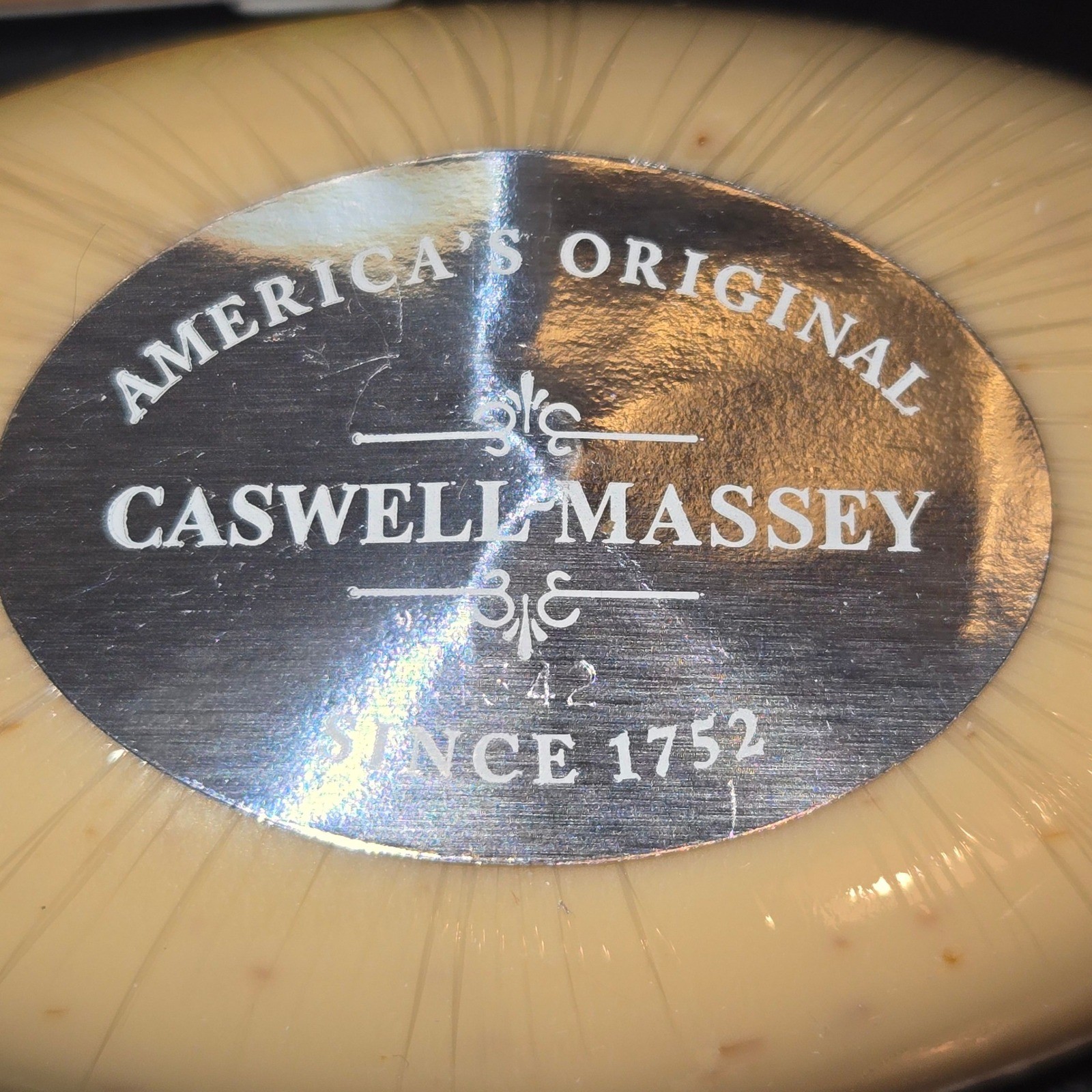 Caswell-Massey Oatmeal Garden Bath Soap Unisex 3.25oz Beige Savon du Jardin New