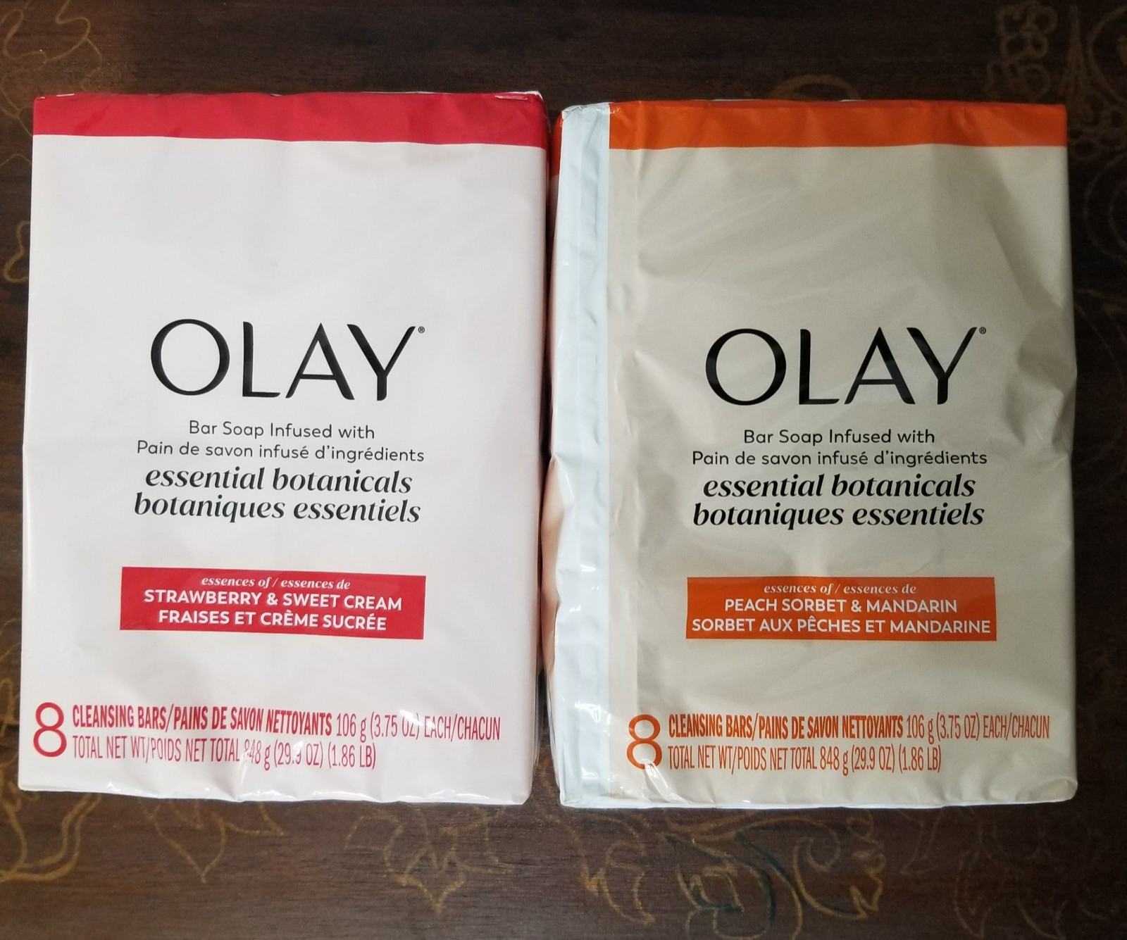 Olay Essential oil Infused Botanical Bar Soap, 3.75 oz 16 Bars