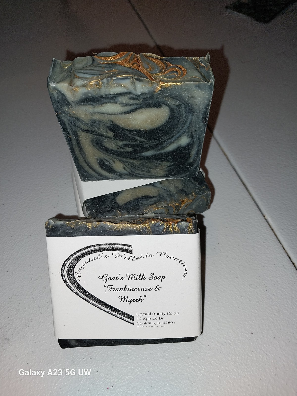 Frankincense And Myrrh Goat Milk Soap