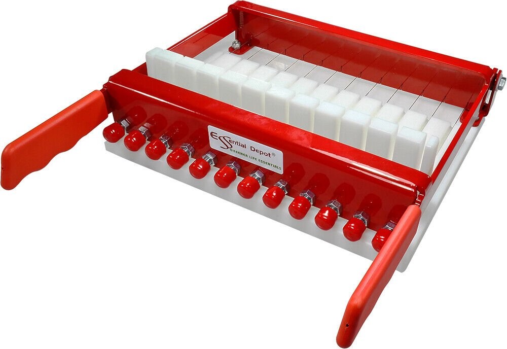 Soap Cutter + 2 Natural Silicone Soap Molds