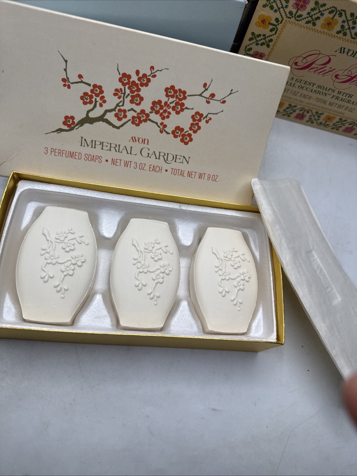 Vintage Avon Mixed Lot Of Guest Soap Sets Floral Themed