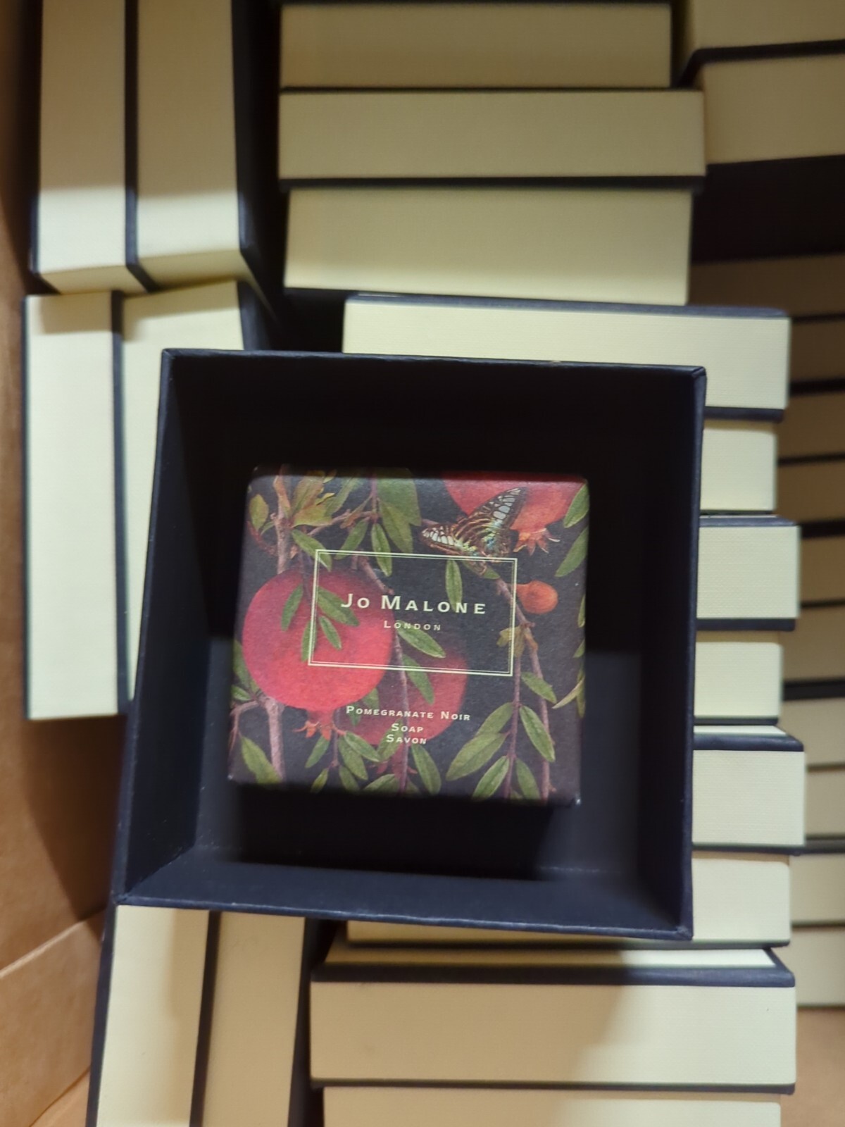 Jo Malone Pomegranate Noir Soap 3.5 oz/100g Bar Soap New In Box