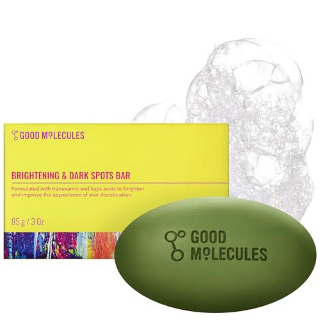 Good Molecules Brightening & Dark Spots Bar – Soap Free Face and Body