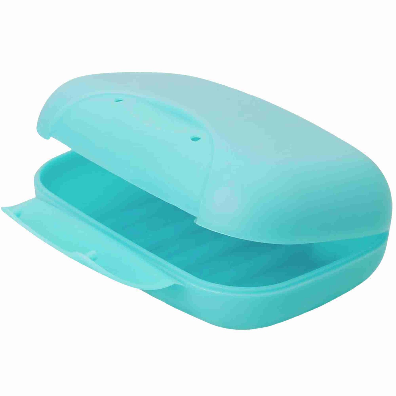 Portable Plastic Soap Leak-Proof Box Holder/Soap Dish: 1 Pack