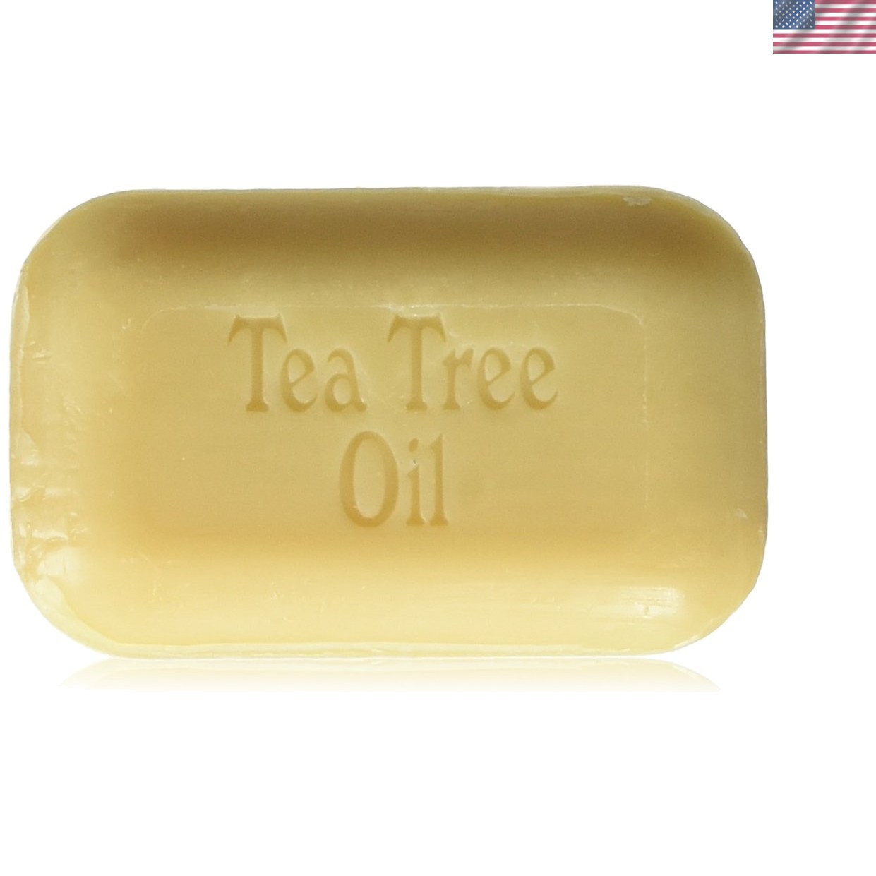 Natural Tea Tree Oil Soap – 110g Bars (2-Pack), Perfect for Skin & Shaving Care