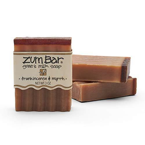Zum Bar Goat’s Milk Soap – Frankincense and Myrrh – 3 oz (3 Pack)