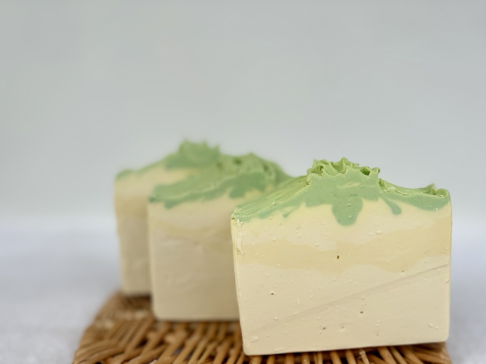 Fresh Pineapple Soap Cold-processed with organic oils 4 .5onz