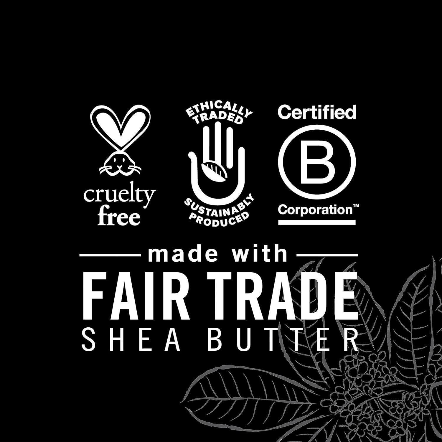 8 oz African Black Soap with Shea Butter: Nourishing Cleanser for All Skin Types