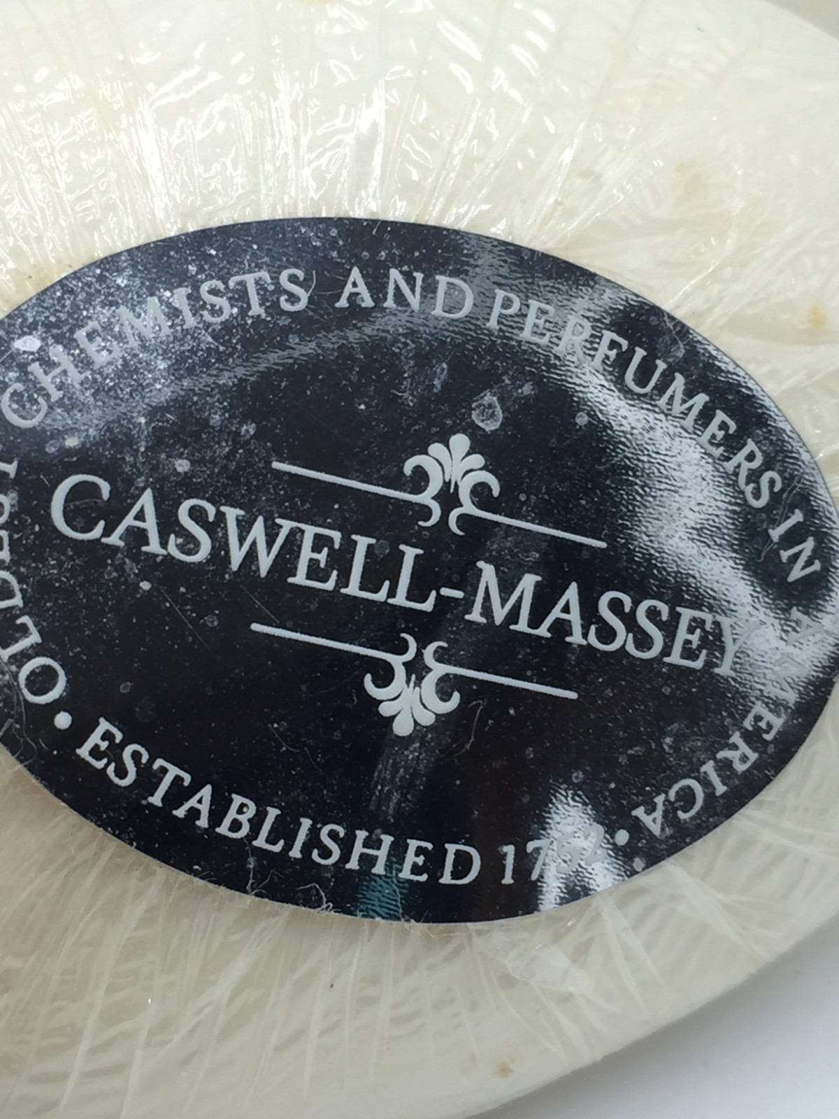 3 Caswell-Massey Motel Soap,New Sealed,3 Travel Size Bars