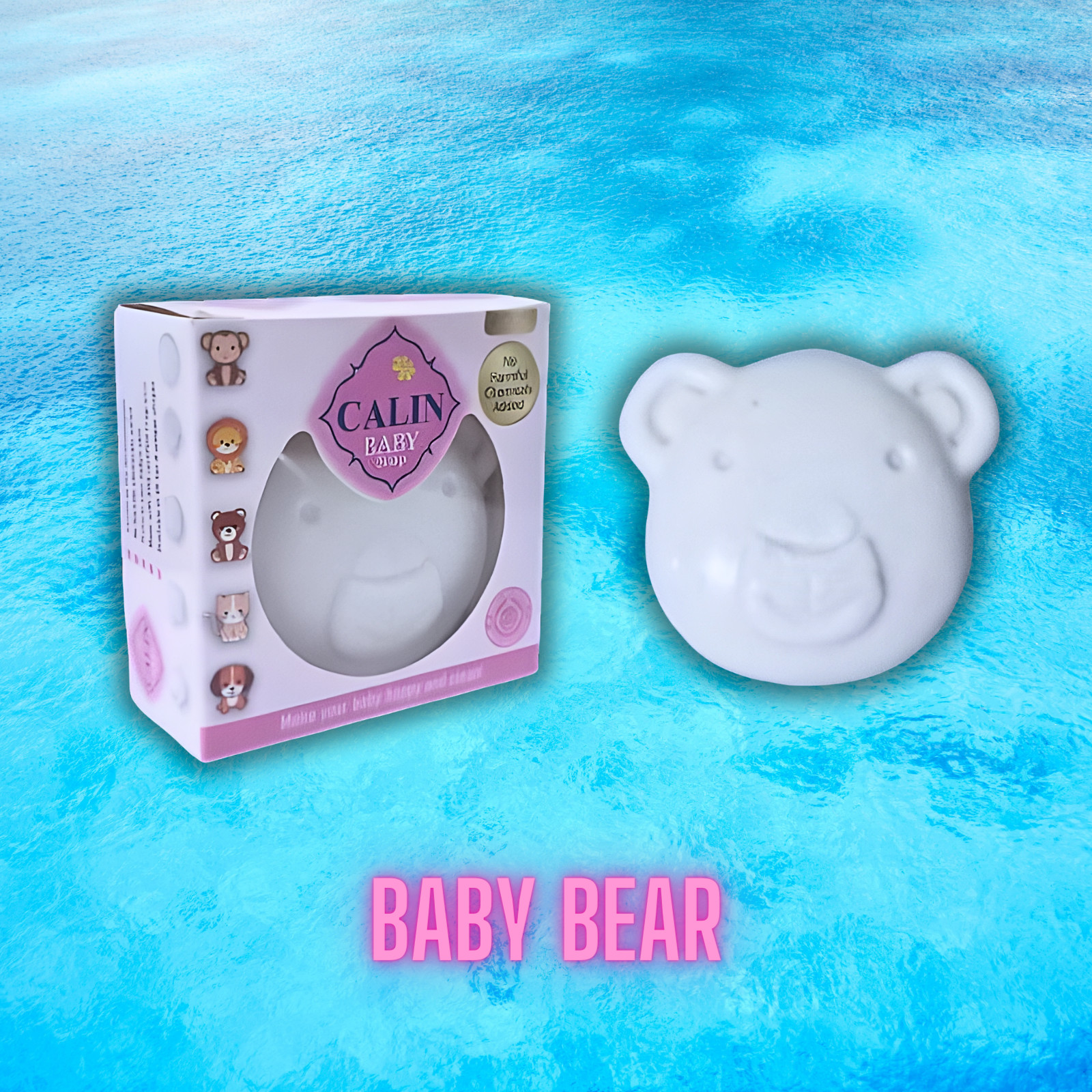 5 Pcs Baby Soaps Trusted By dermatologists 5 Shapes No Harmful Chemicals Added