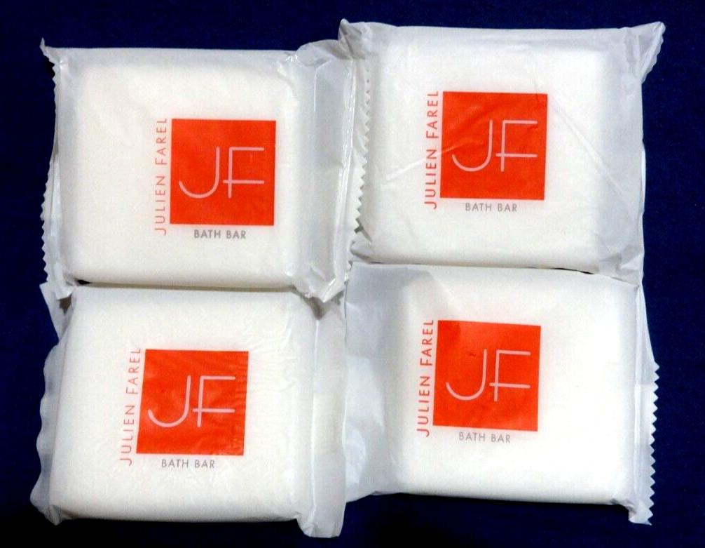 JULIEN FAREL–“4”-VEGETABLE BASED BATH BARS-PLUS A BONUS BAR-“5” TOTAL BARS!