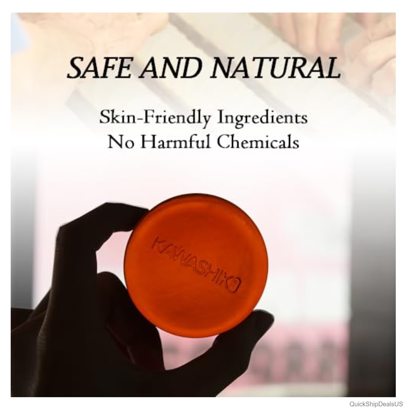 Persimmon Soap Bar 100g Body Odor Eliminator Green Tea Handmade Japanese Men