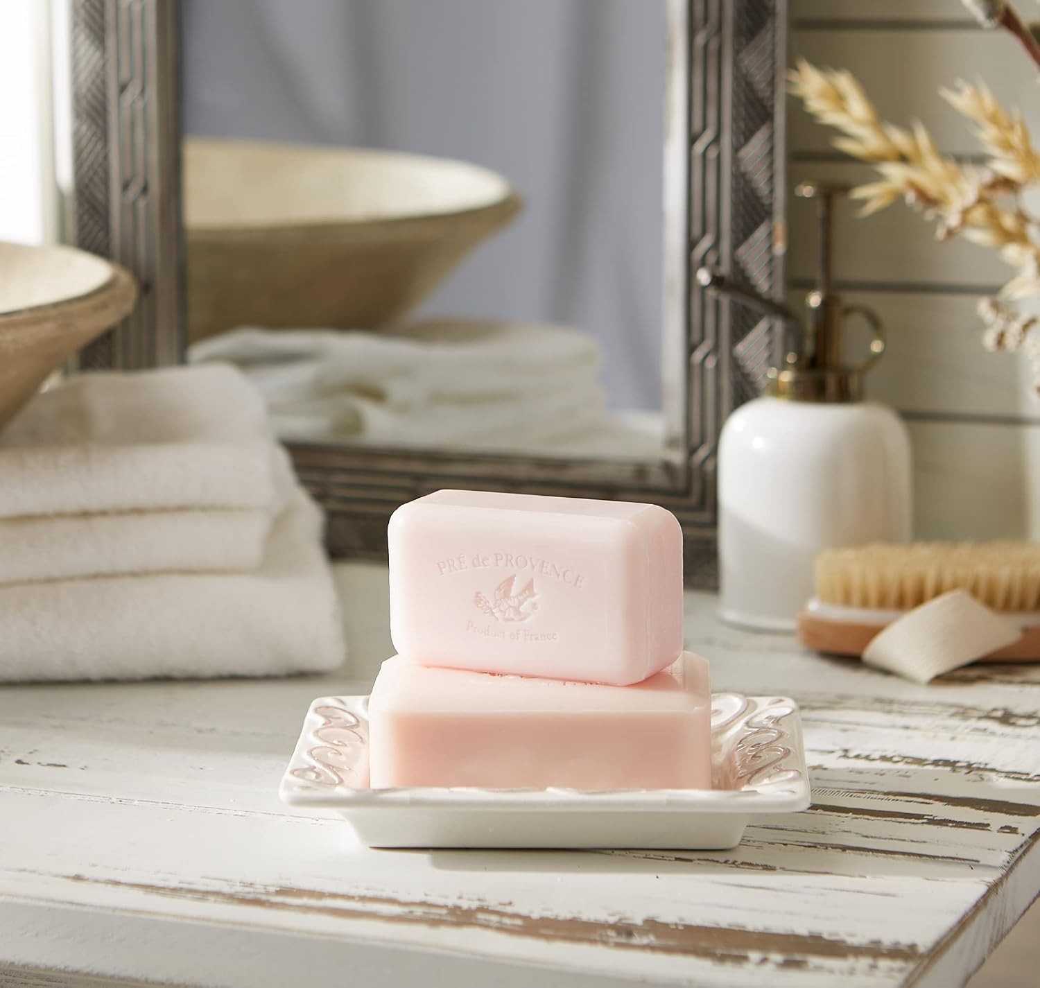 Artisanal Soap Bar Enriched with Organic Shea Butter Natural French Skincare