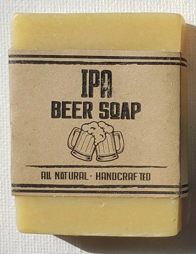 24 Lot Natural Organic BEER SOAP IPA-Summer Ale-Coffee Stout 1oz Travel Bar Set
