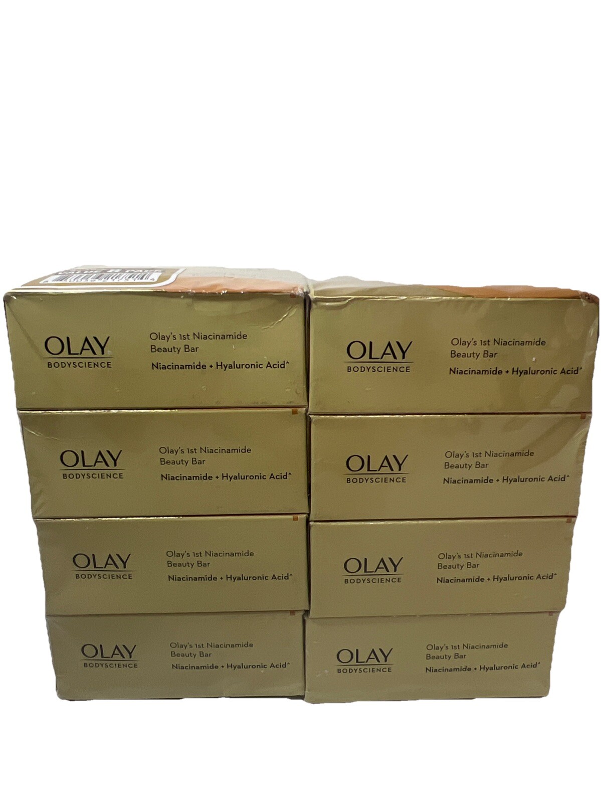(8) OLAY B3+ HYALURONIC ACID MOISTURIZING BEAUTY BAR SOAP NIB