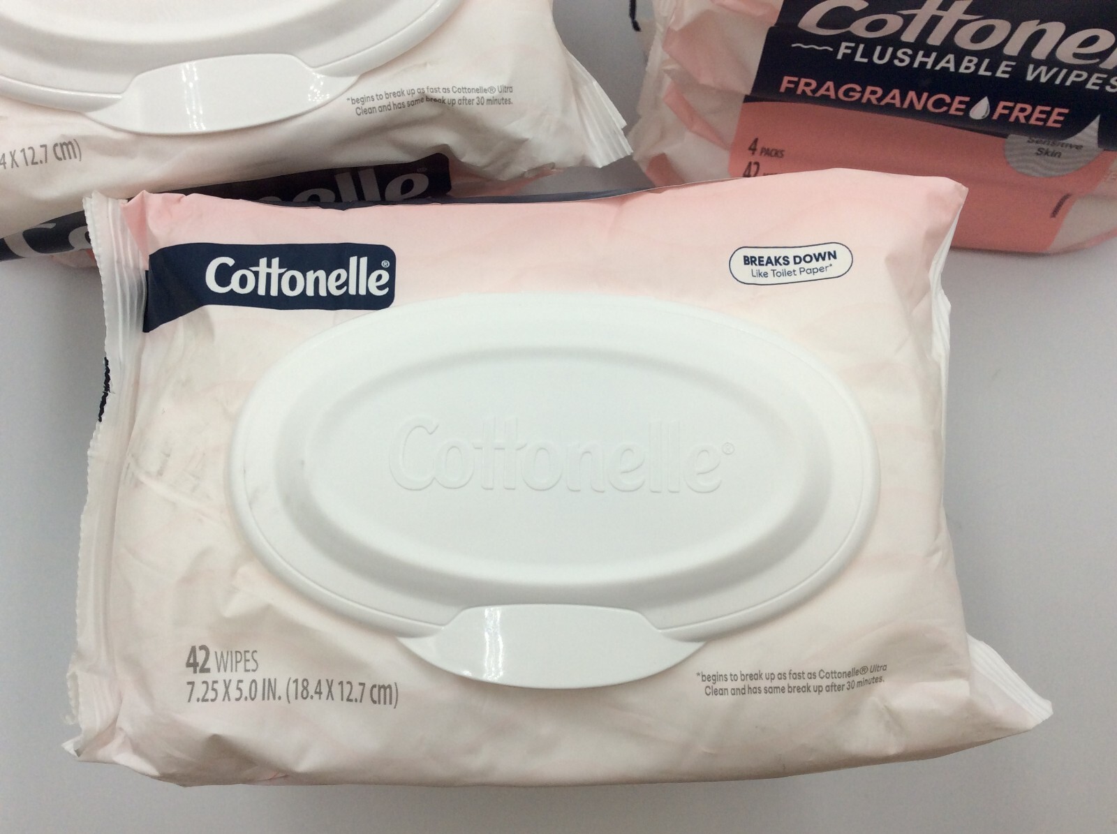 Cottonelle Flushable Wet Wipes 504 Total Wipes, 11/2026, Slightly Disheveled