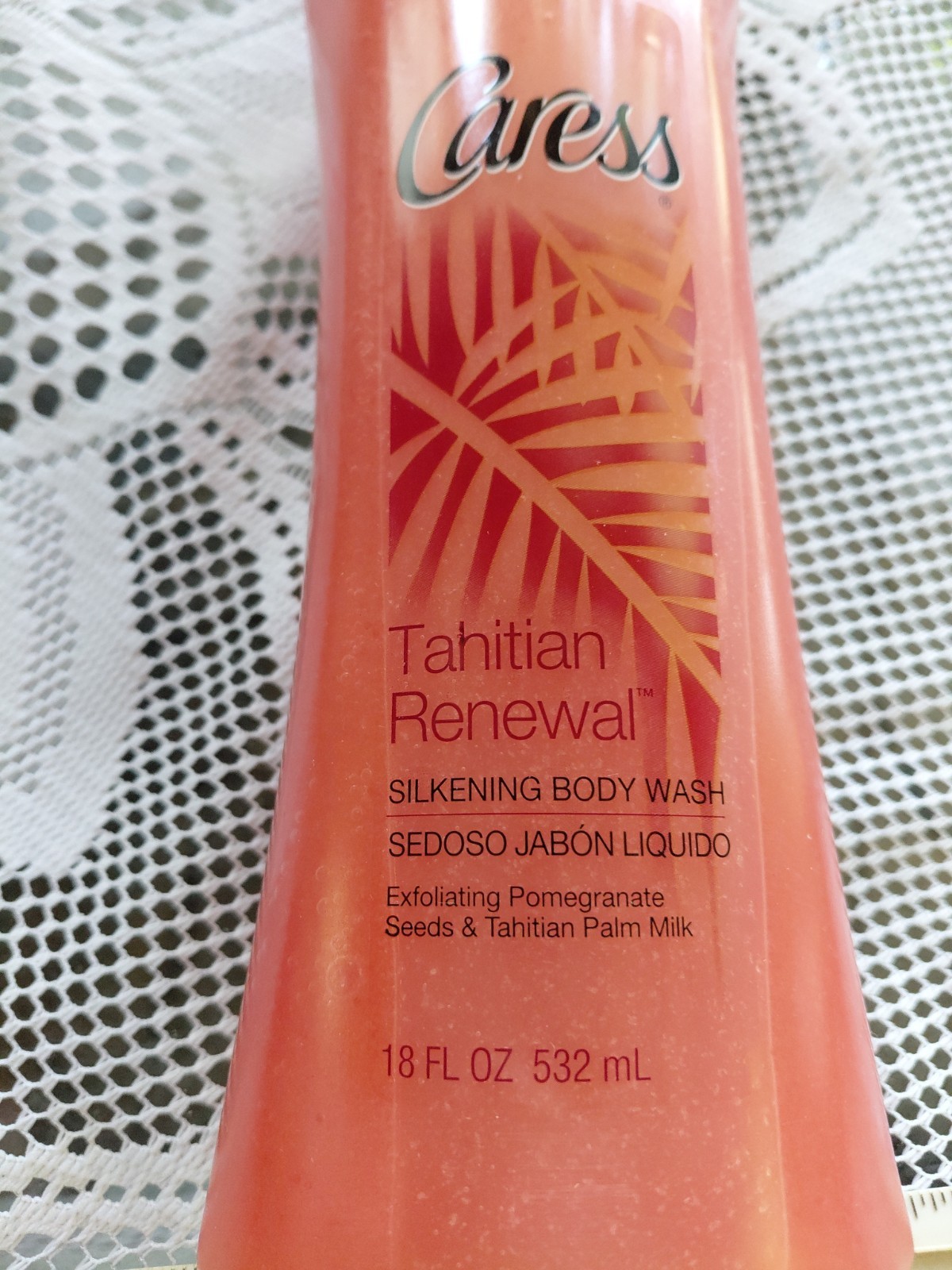 Caress Tahitian Renewal Silkening Body Wash Pomegranate Seed Tahiti
