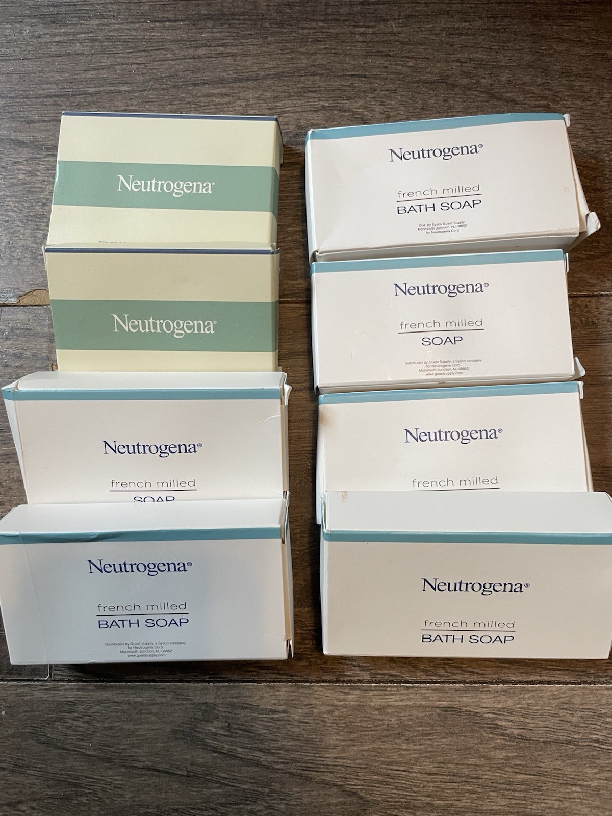 Neutrogena French Milled Bath Soap Travel Hotel Bars Samples Lot of 8