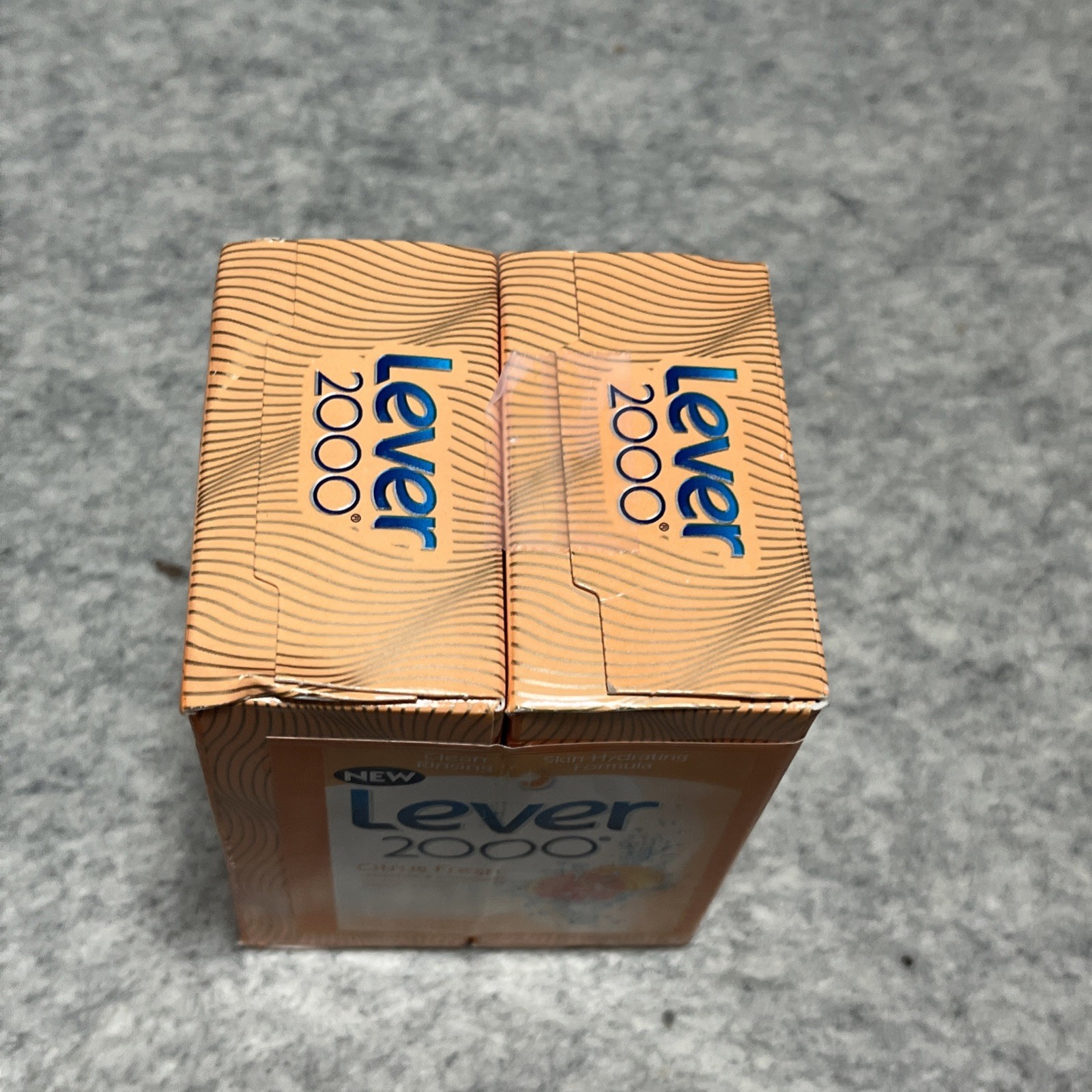 Lever 2000 Citrus Fresh Bar Soap 4 oz Discontinued Retired NOS Lot Of 2