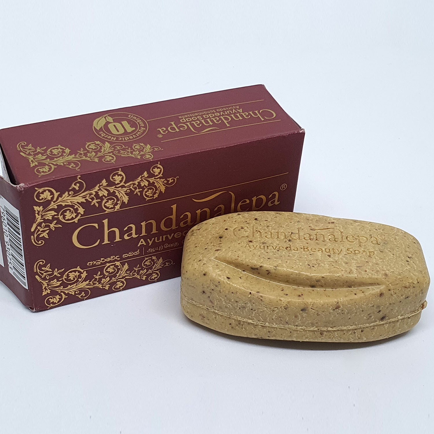 Chandanalepa Ayurveda Herbal Beauty Soap Natural Health Body Skin Cleaning 5pcs