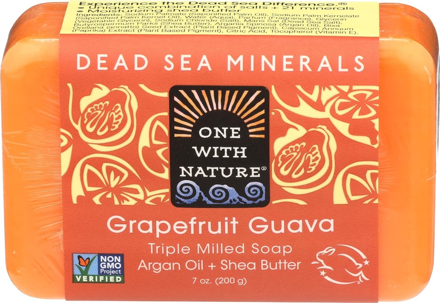 Grapefruit Guava Organic Moisturizing Soap Bar – 7 oz