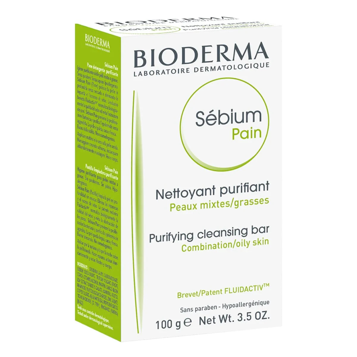Bioderma Sébium Purifying Cleansing Bar 100 g-Soap-Free Cleansing-Everyday Use