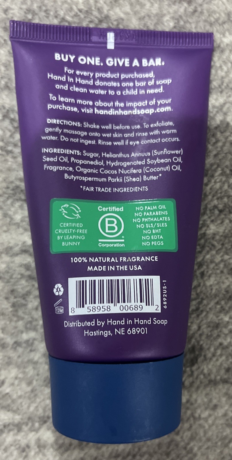 Hand In Hand Two 2 Oz Limited Edition Scent Sugar Scrub Spiced Plum – 4 Pack