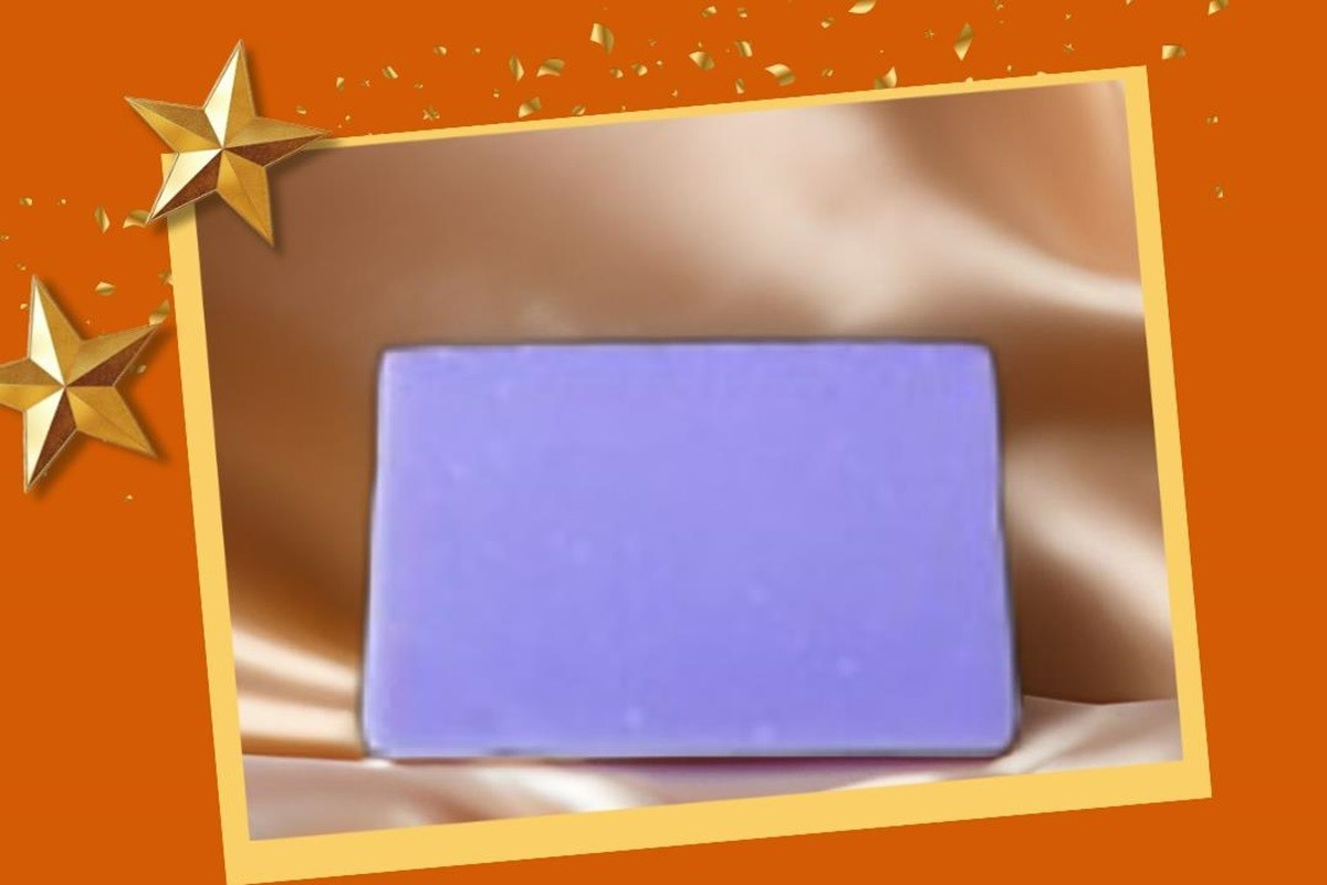 Homemade, All Natural, Peaceful Forest Purple Handmade Lilac Meadow Bar Soap