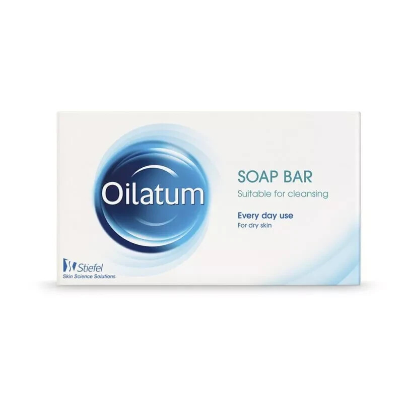 Oilatum Soap Bar 100g For Dry Skin Cleanses Moisturizes/10 unit (Free Shipping)