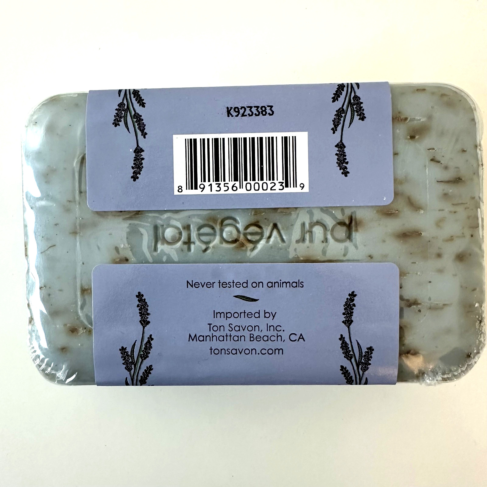 4 Bars Trader Joe’s Bisous de Provence Lavender with Flowers Triple Milled Soap