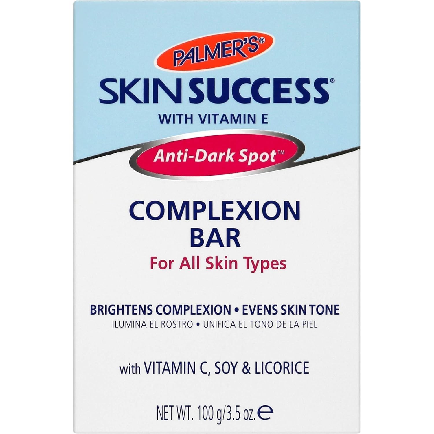 Skin Success Anti-Dark Spot Bar, 3.5 oz Each – Nourishing & Chemical-Free