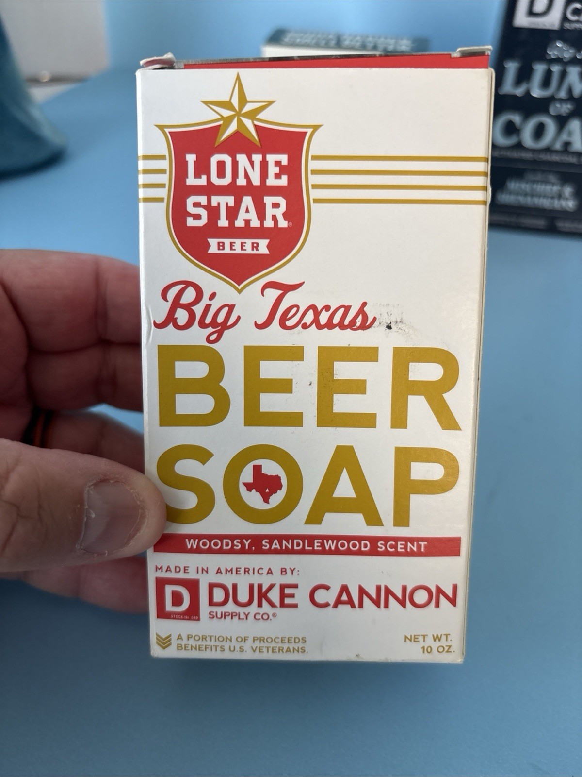Duke Cannon Soap 3 Bar Lot Buffalo Trace Lone Star Beer Lump Of Coal NEW In box