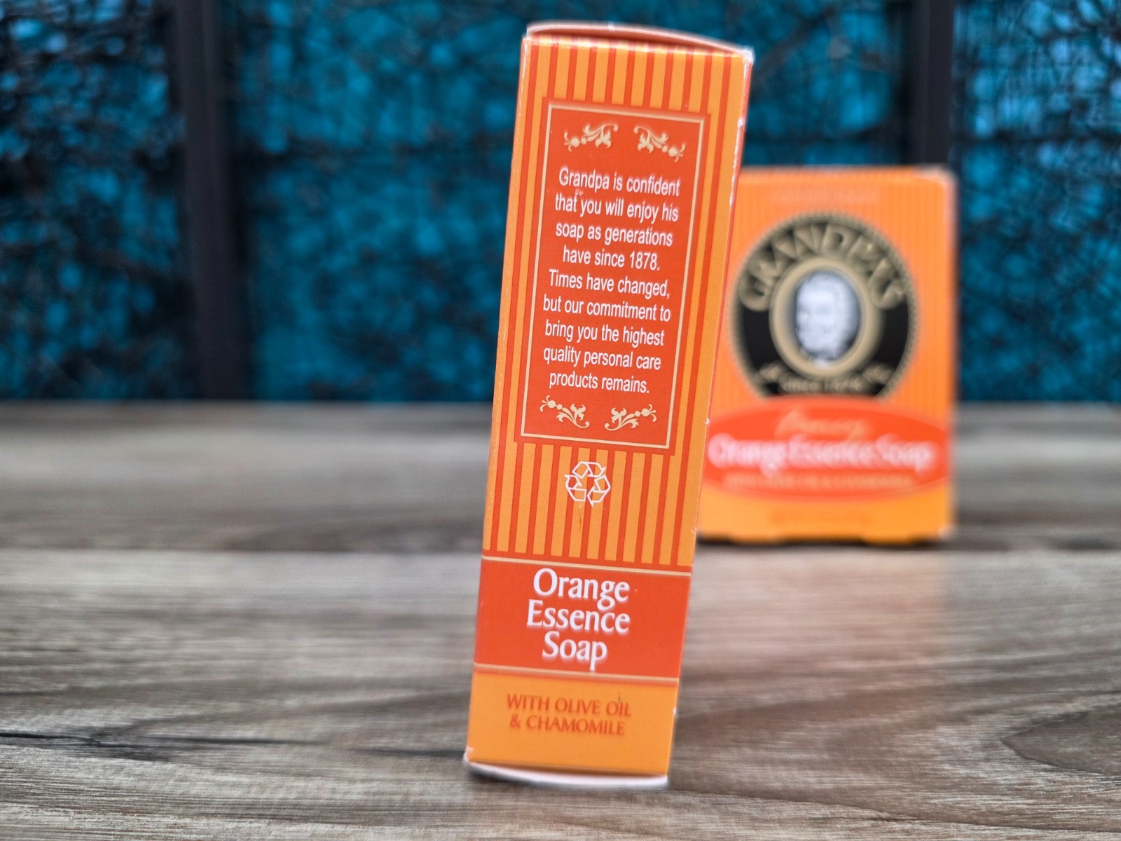 Grandpa’s Fancy Orange Essence Vegetable Based Soap 3.25 oz. LOT OF 2 BARS NEW