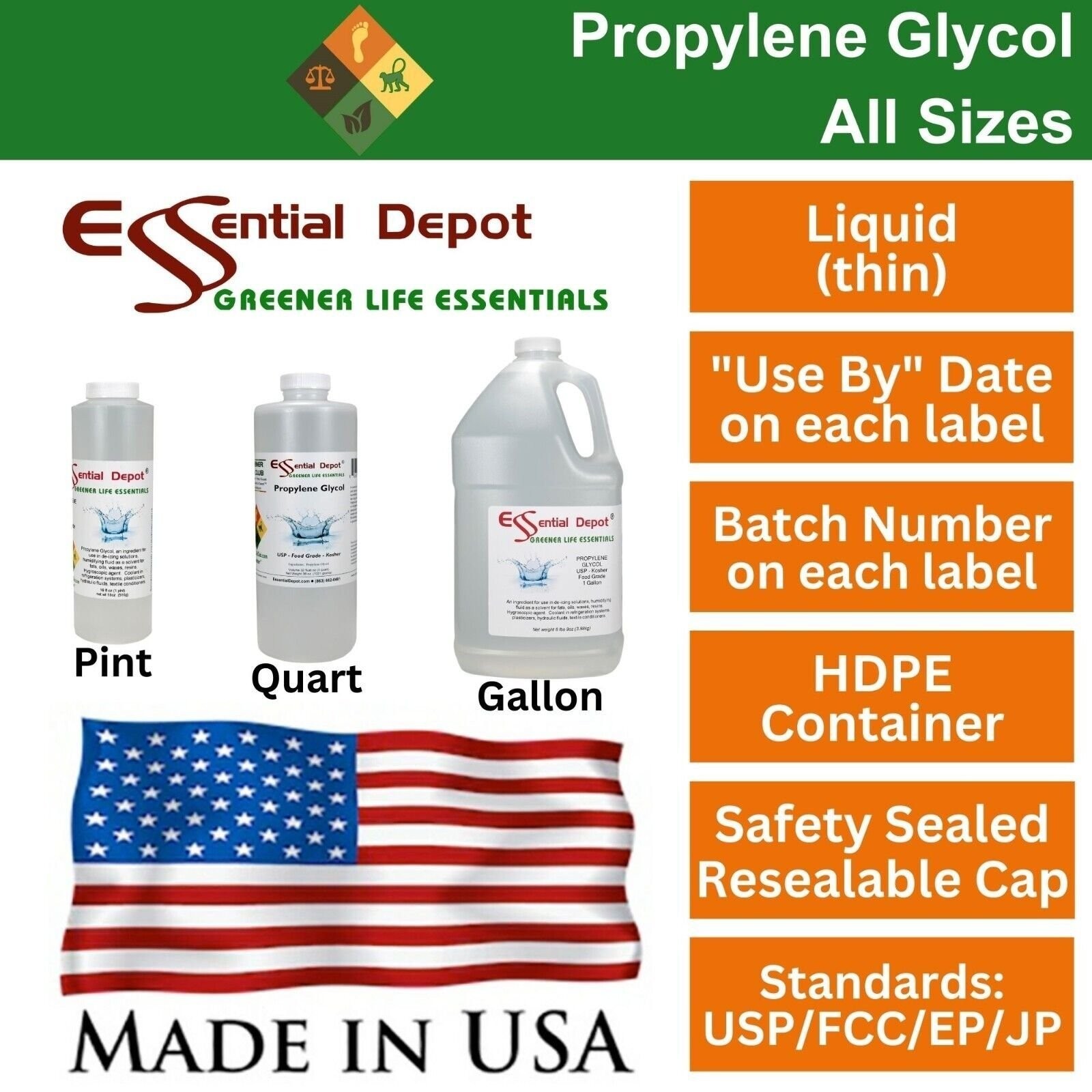 Propylene Glycol 1 Quart